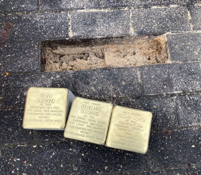 Stolpersteine Bahnhofstraße Coesfeld